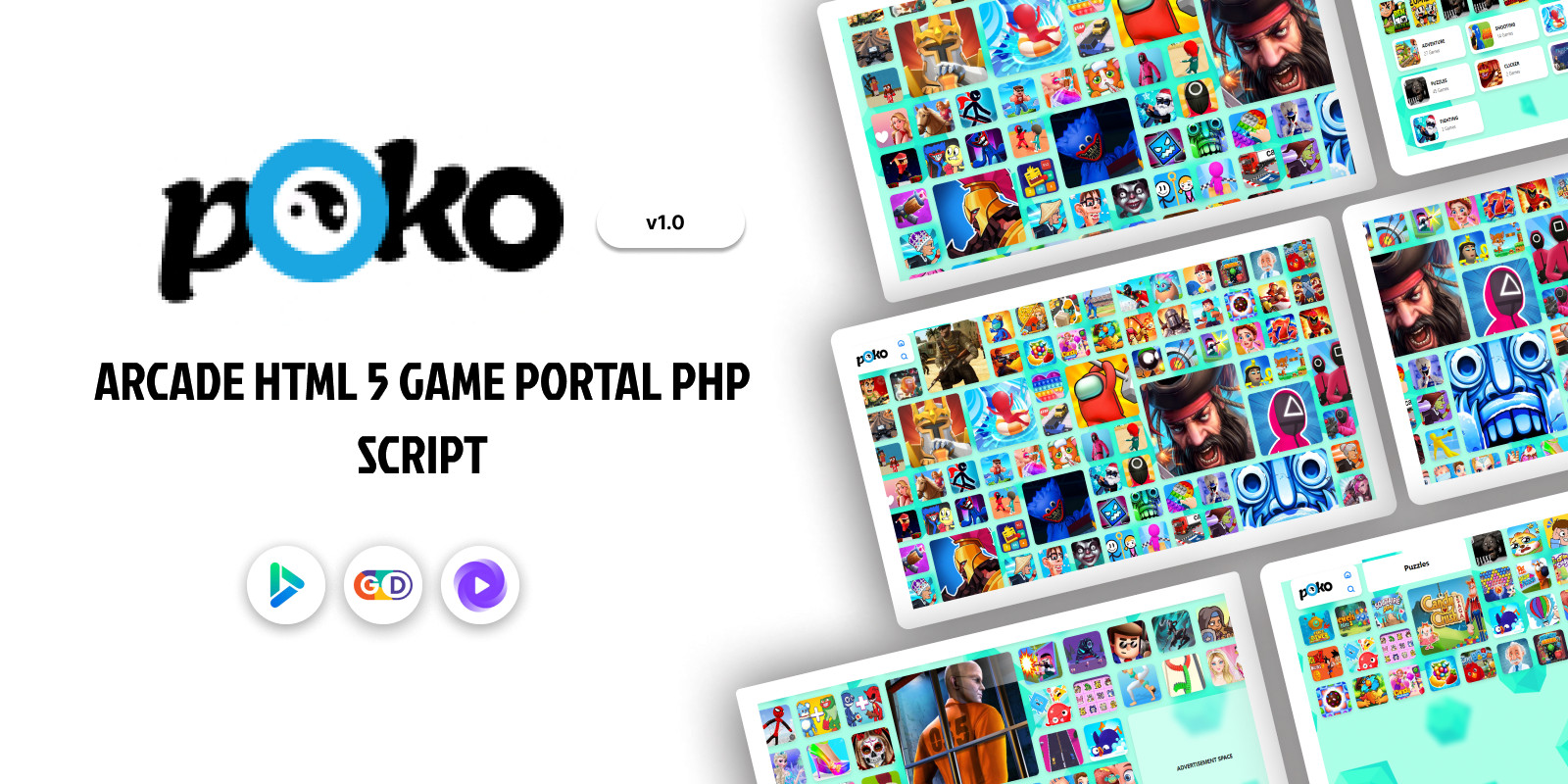 Poko Arcade - HTML 5 游戏门户