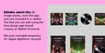 Vinyl Player iOS App Template Screenshot 3