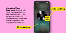 Vinyl Player iOS App Template Screenshot 4