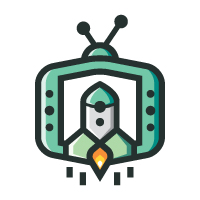 Rocket Television Logo Template