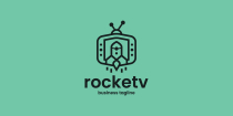 Rocket Television Logo Template Screenshot 2