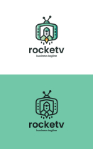 Rocket Television Logo Template Screenshot 3