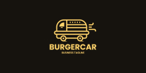 Burger Car Logo Template Screenshot 2