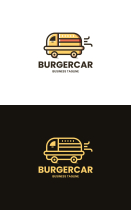 Burger Car Logo Template Screenshot 3