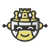 Bot Chess Engine Logo Template