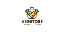 Vegetable Store Logo Template Screenshot 1