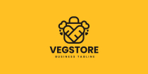 Vegetable Store Logo Template Screenshot 2