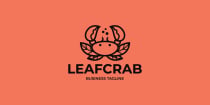 Nature Leaf Crab Logo Template Screenshot 2