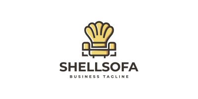 Royal Shell Sofa Logo Template