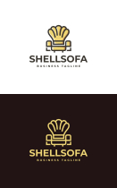 Royal Shell Sofa Logo Template Screenshot 3