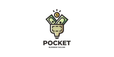 Smart Saving Pocket Logo Template