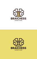 Brain Chess Logo Template Screenshot 3