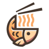 Fish Noodles Logo Template