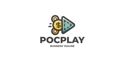 Pocket Play Logo Template