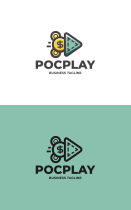 Pocket Play Logo Template Screenshot 3