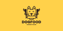 Cheerful Dog Food Logo Template Screenshot 2