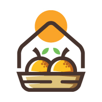 Fruit House Logo Template