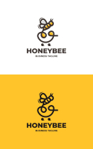 Sweet Honey Shop Logo Template Screenshot 3
