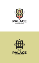 Creative Palace Paint Logo Template Screenshot 3