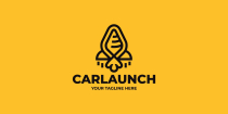 Carrot Launch Logo Template Screenshot 2