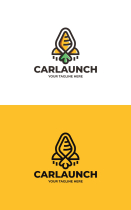 Carrot Launch Logo Template Screenshot 3