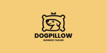 Dog Pillow Logo Template Screenshot 2