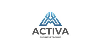 Active - A Letter Logo Template