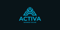Active - A Letter Logo Template Screenshot 2