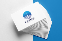 Creative Circle Skyline City Building Logo Design Screenshot 4