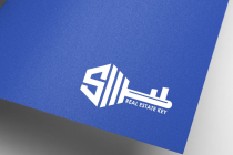 Letter S Real Estate Key Logo Design Screenshot 2