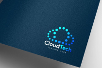 Digital Cloud Technology Logo Design Screenshot 2