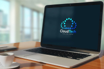 Digital Cloud Technology Logo Design Screenshot 3