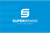 Super Brand - Letter S logo design template Screenshot 2