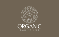 Organic Homemade Food Logo Design Screenshot 1