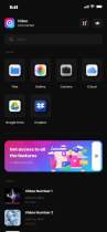 Video Editor And Converter - iOS app Template Screenshot 14