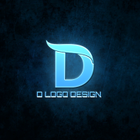 D - Professional Simple logo design 