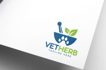 Veterinary Pet Herbal Medicine Logo Design Screenshot 2