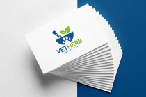 Veterinary Pet Herbal Medicine Logo Design Screenshot 4