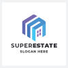 Super Real Estate Letter S Logo