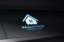 Modern House Real Estate Logo Screenshot 2