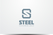 Steel - Letter S logo design Screenshot 1
