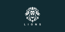 Lion Three Head Logo Screenshot 1
