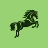 Horse Jumping Logo