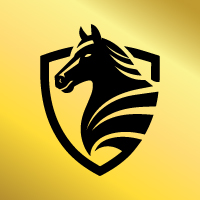 Horse Professional Shield Logo
