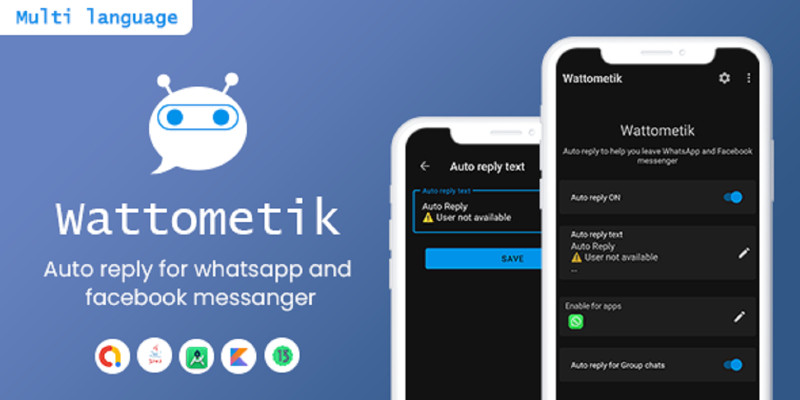 Wattometik - Social Messanger auto responder