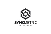 Sync Metric - Letter S logo design Screenshot 3