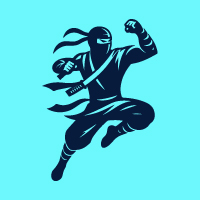 Ninja Samurai Logo