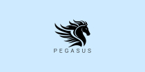 Pegasus Flying Logo Screenshot 1