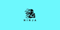 Ninja Fighting Logo Screenshot 1