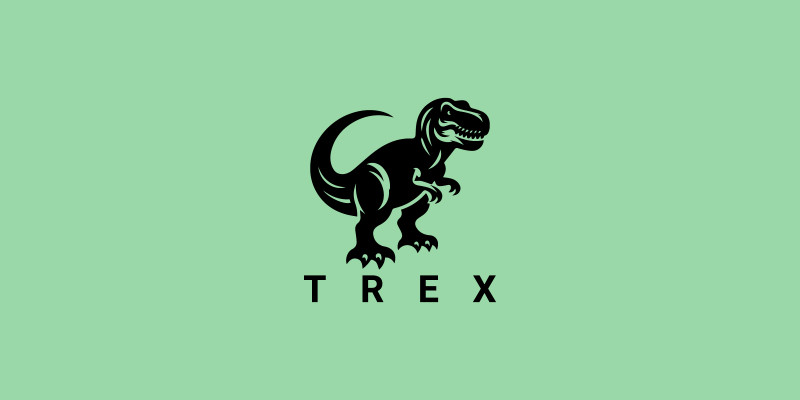 T-Rex Logo Template 